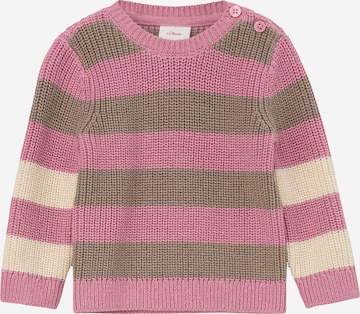 s.Oliver Sweater in Pink: front