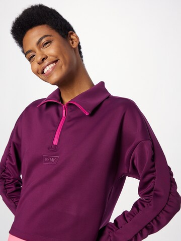 HKMX - Sweatshirt de desporto em roxo