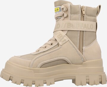 BUFFALO Boots 'ASPHA COM1' i beige