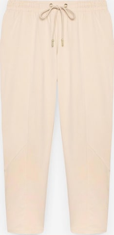 regular Pantaloni di Fiorella Rubino in beige: frontale