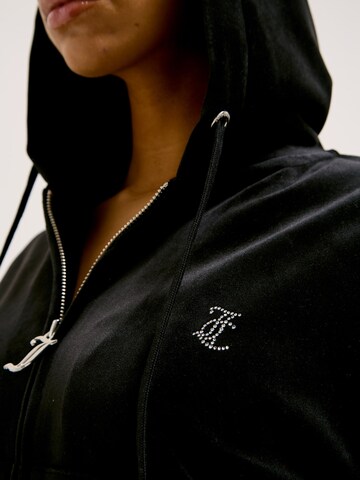 Juicy Couture Sweat jacket ' CLE DIAMANTE' in Black
