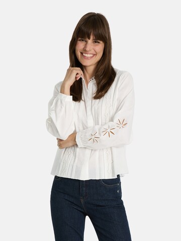 LIEBLINGSSTÜCK Blouse in White: front