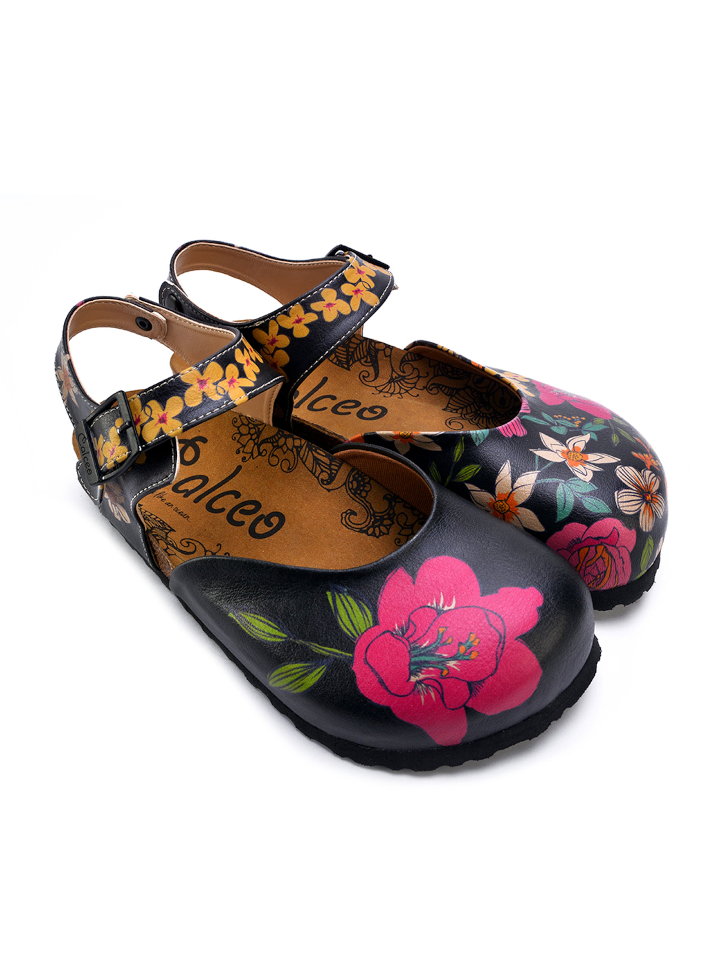 Goby Clogs 'CAL1609'‌‌‌‌‌‌‌‌ in Mischfarben