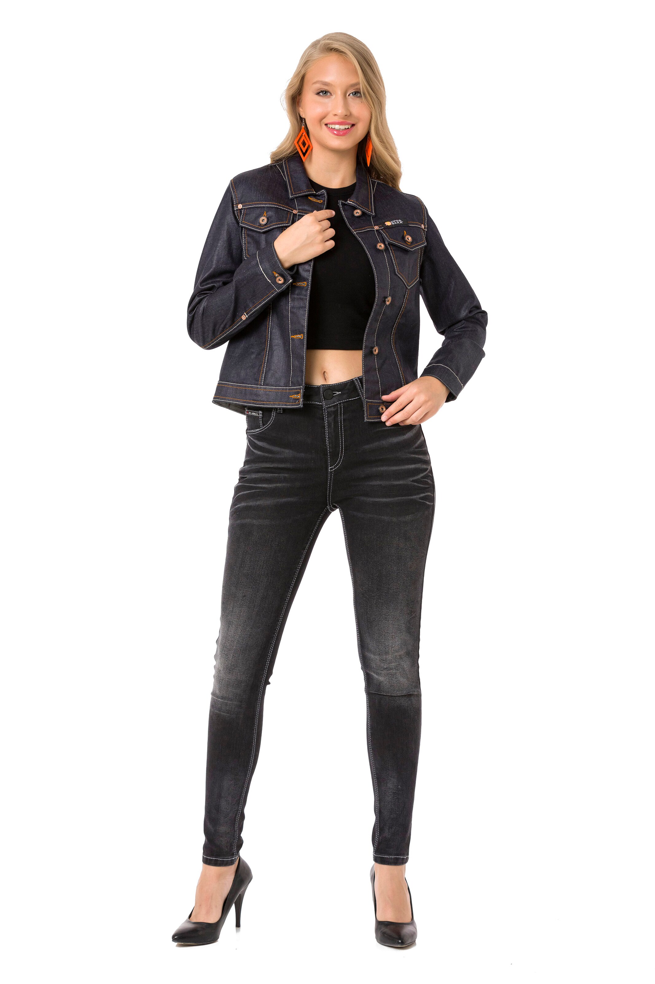 Veste mi-saison CIPO & BAXX en gris