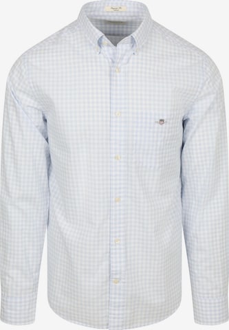 Coupe regular Chemise GANT en bleu : devant