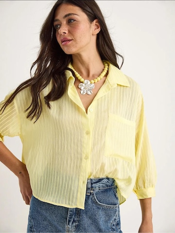 Bianco Lucci - Blusa em amarelo