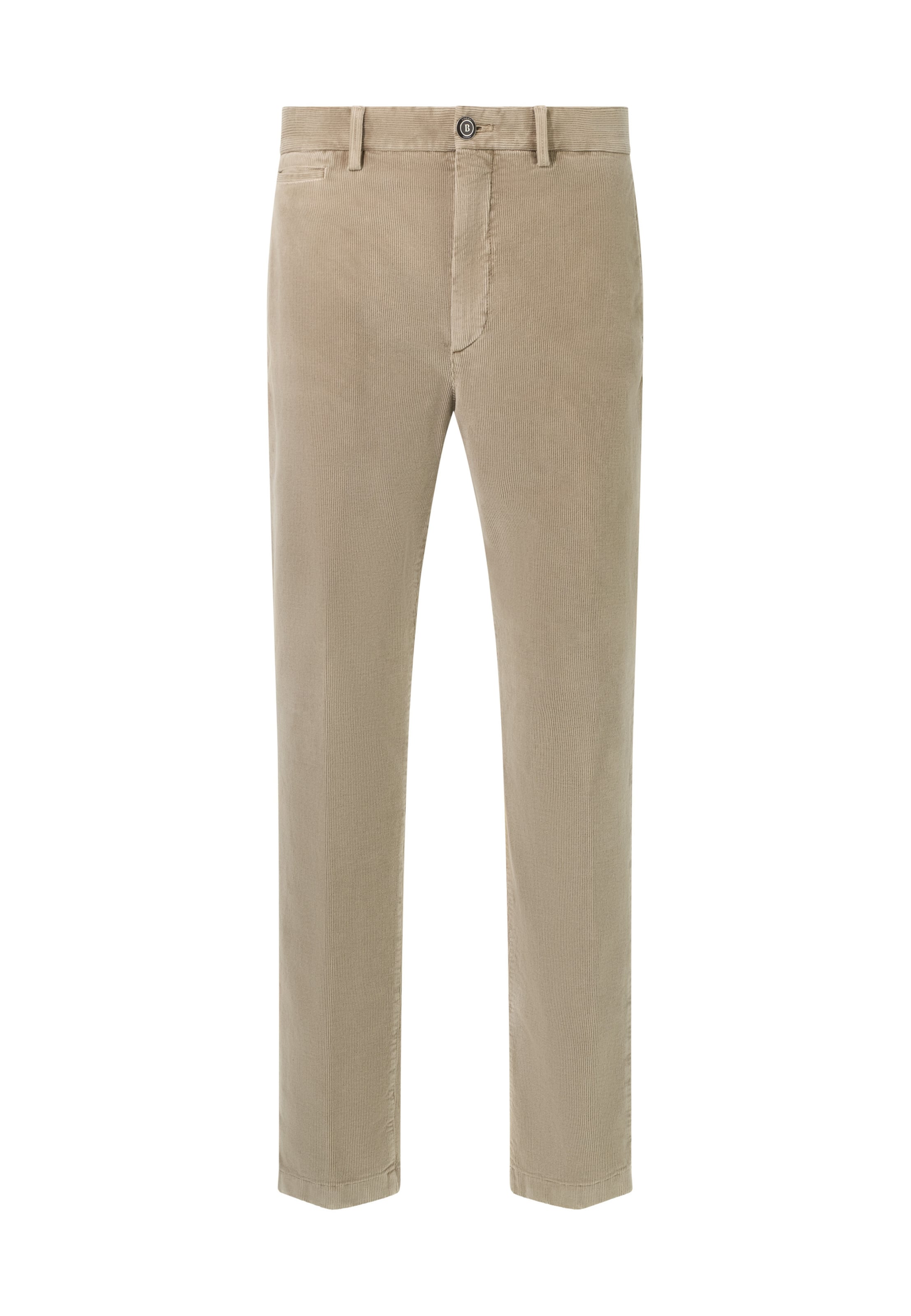 Slimfit Pantaloni di Boggi Milano in beige: frontale