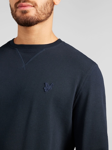 Lyle & Scott Sweatshirt i blå