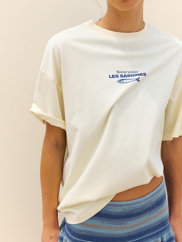Pull&Bear Shirt in Yellow