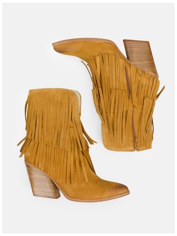 FELMINI Enkellaarsjes 'Monalisa F025' in Beige