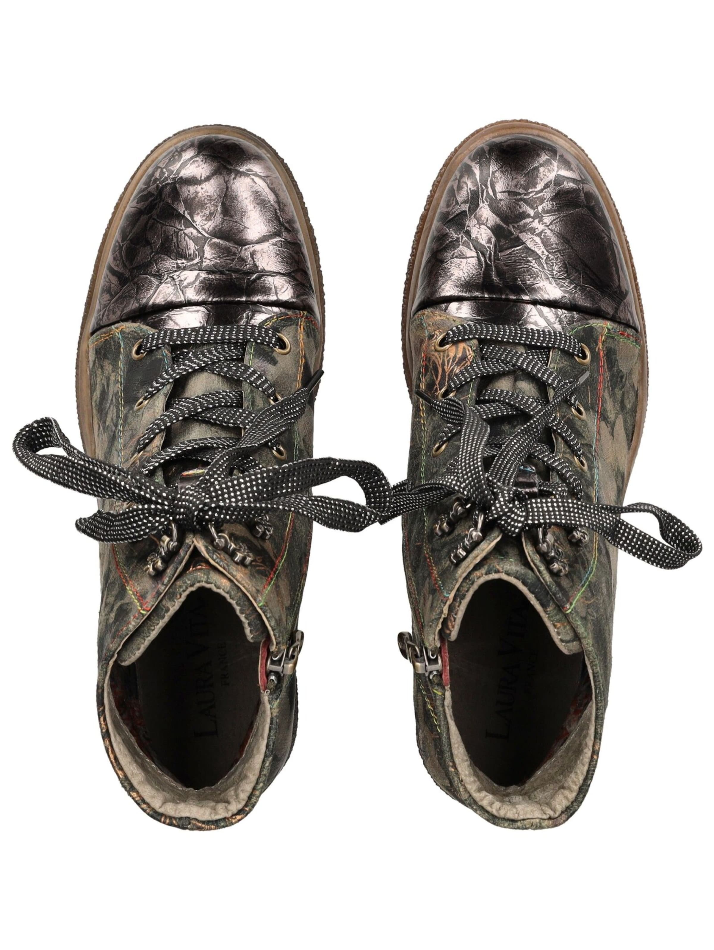 Laura Vita Veterlaarsjes in Zwart