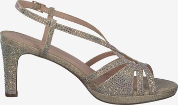 MENBUR Sandalen met riem '24169' in Goud