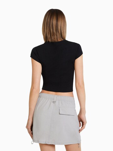 Bershka Skirt in Grey