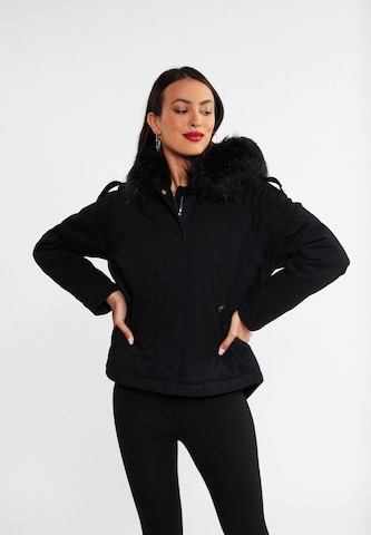 faina Jacke in Schwarz