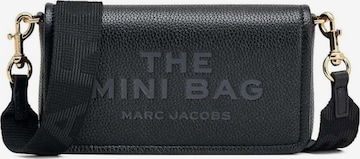 Marc Jacobs Schoudertas 'The Leather Mini Bag Crossbody Bag' in Zwart: voorkant
