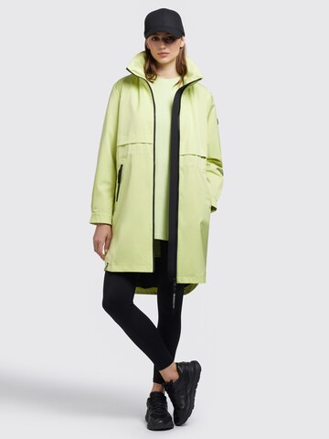 Manteau mi-saison 'Ariana2' khujo en vert