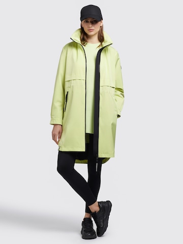 khujo Between-Seasons Coat 'Ariana2' in Green