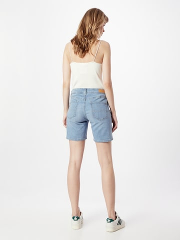 QS Regular Shorts in Blau