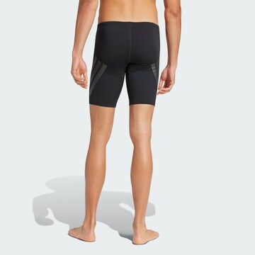 ADIDAS PERFORMANCE Skinny Sports swimming trunks 'Ripstream Jammer' in Black