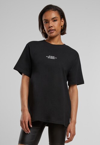 Maglietta 'Too Frozen' di Miss Tee in nero