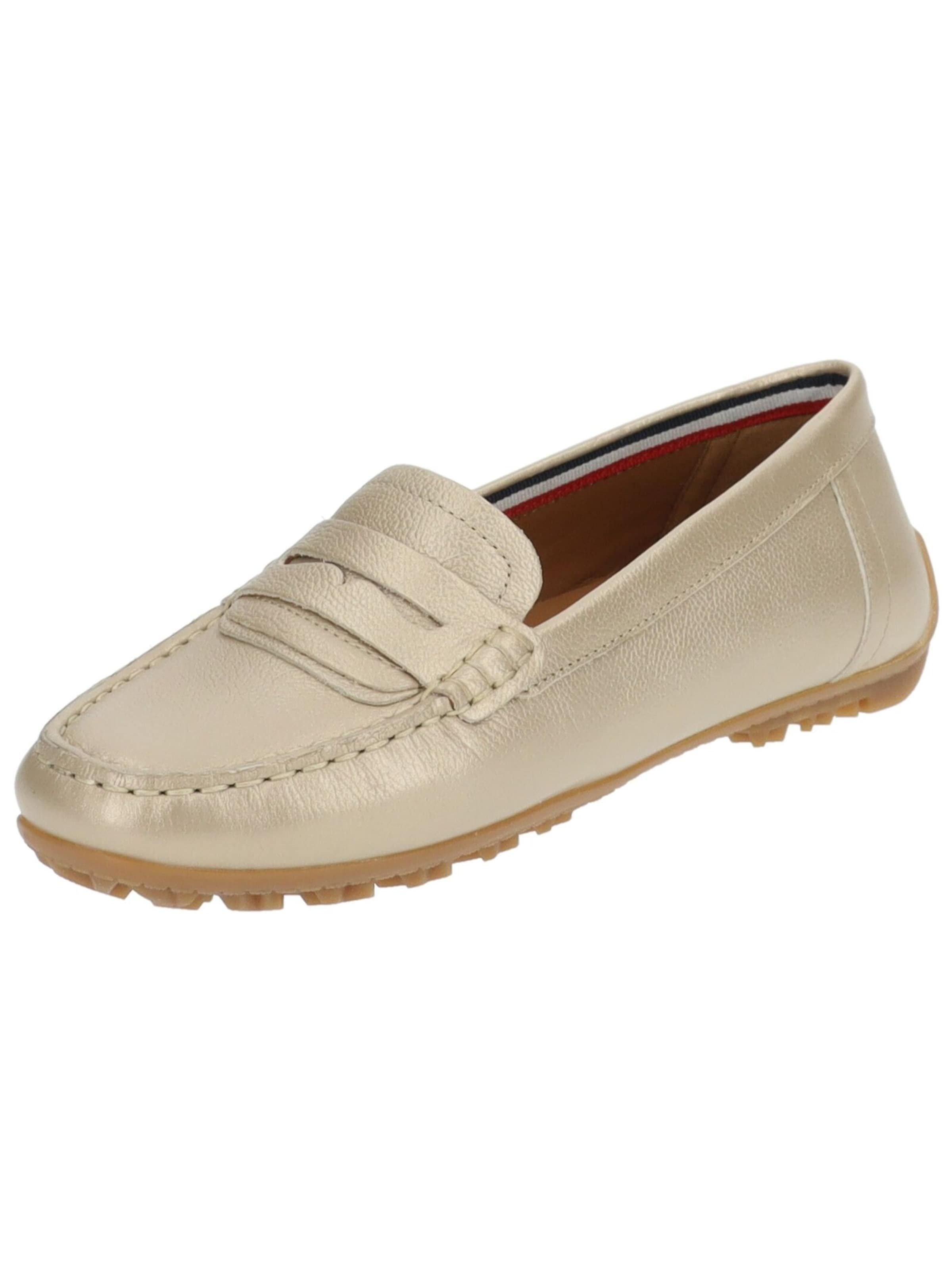 Mocassino di GEOX in oro: frontale