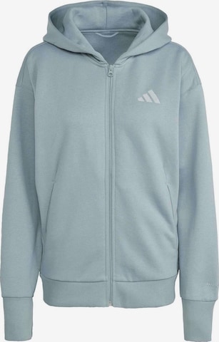 Veste de survêtement 'W All Szn Fz Hd'' ADIDAS SPORTSWEAR en bleu : devant