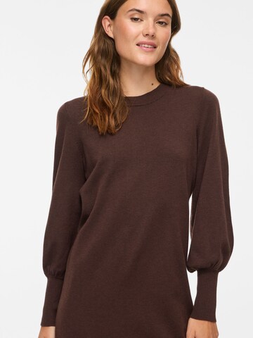 VILA Knit dress 'VIKerry' in Brown