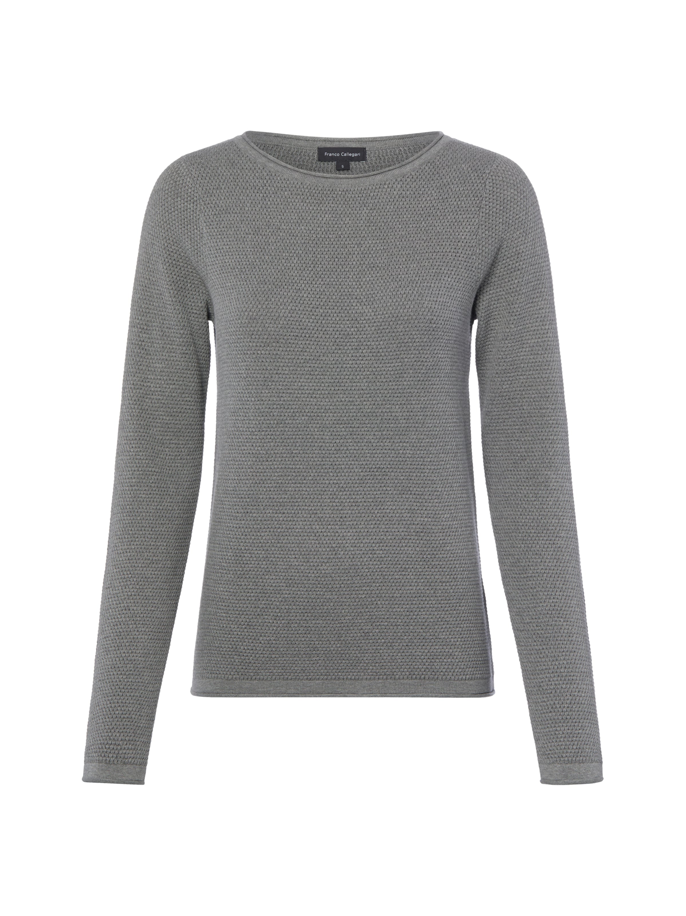 Franco Callegari Pullover in Grau: Vorderseite