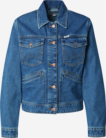 WRANGLER Prechodná bunda 'HERITAGE' - Modrá: predná strana