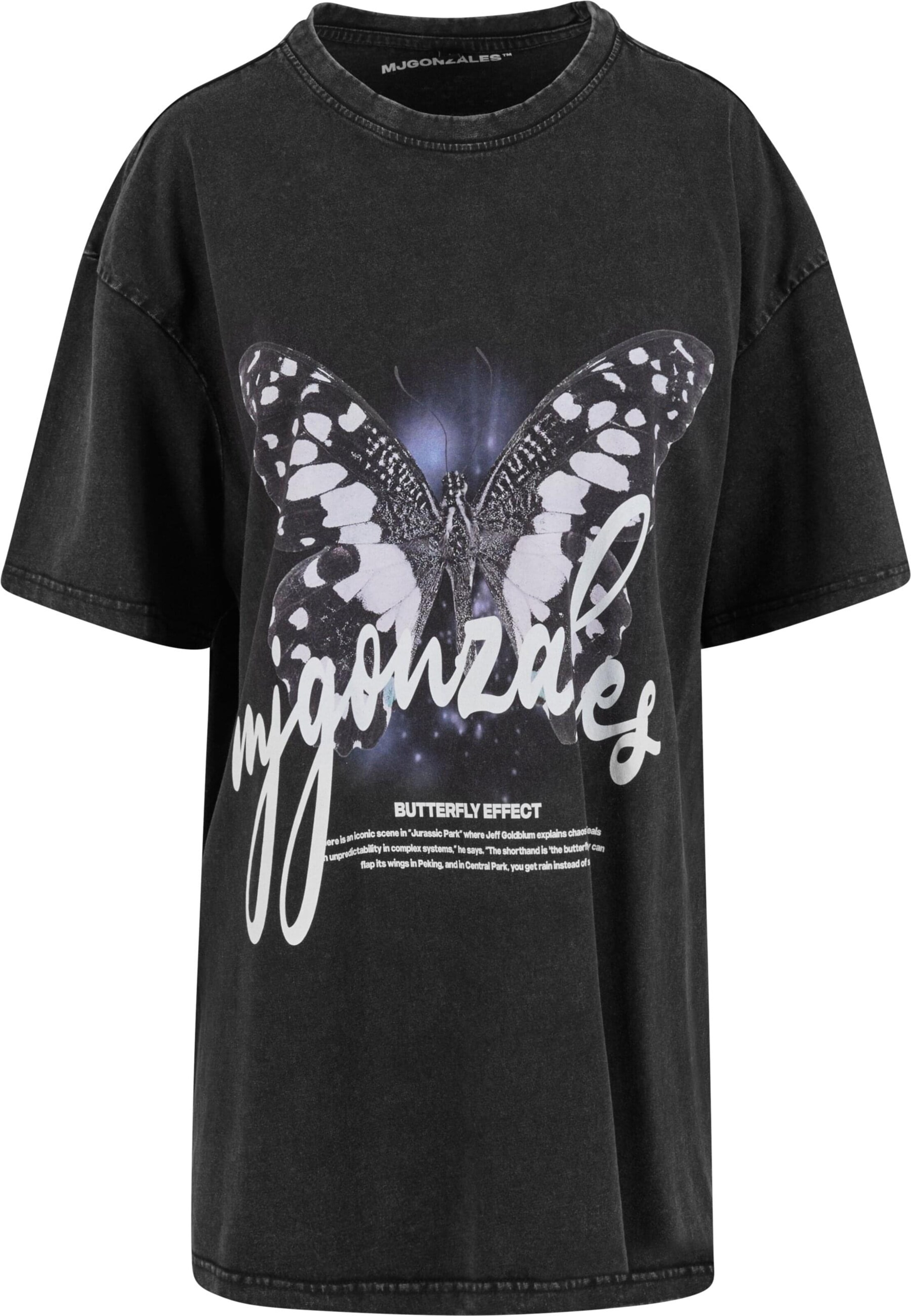 MJ Gonzales Shirt 'METAMORPHOSE V.7 ' in Black: front