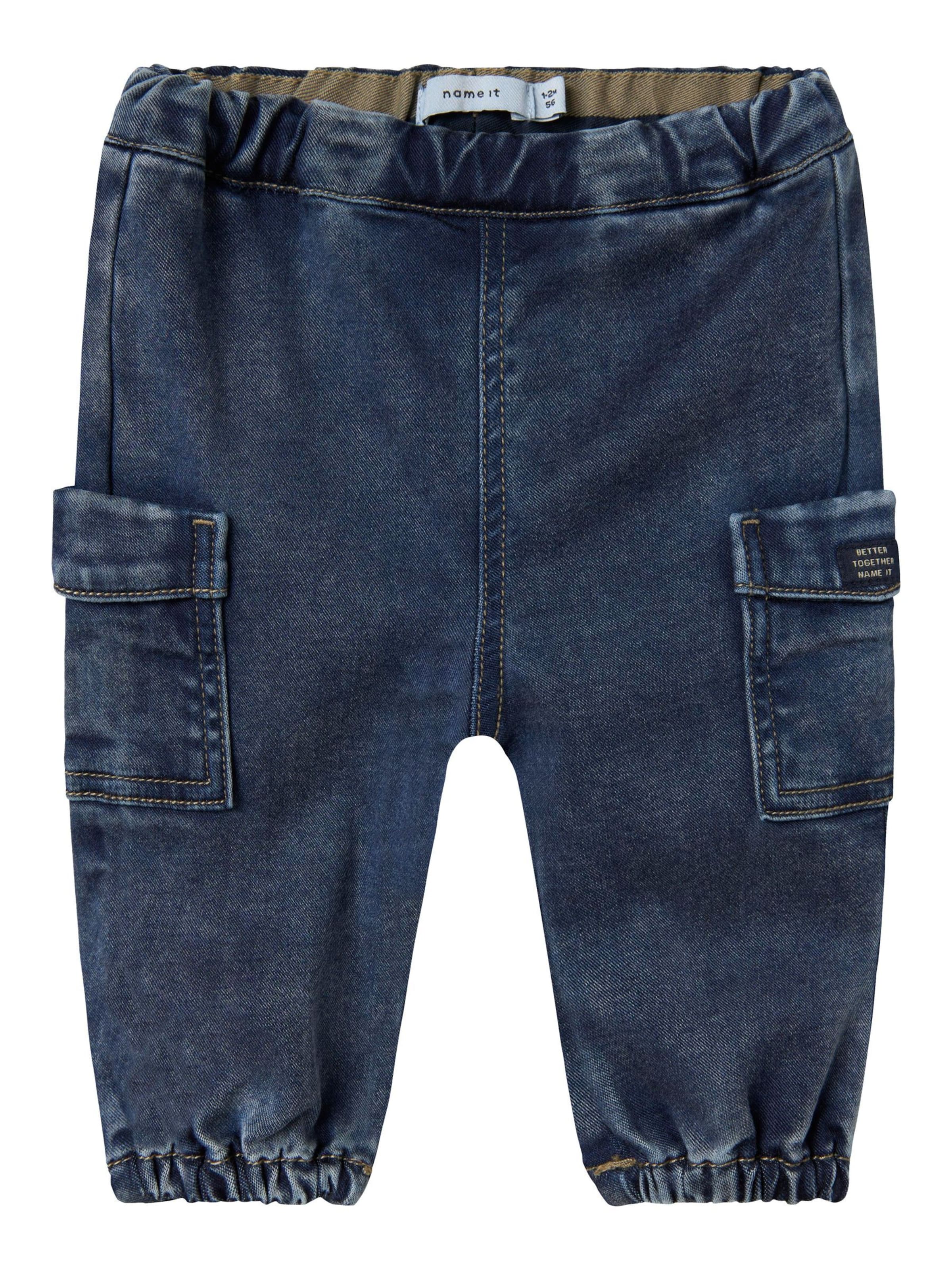 NAME IT - Tapered Vaquero en azul: frente