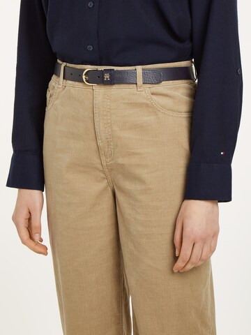 Ceinture 'Essential' TOMMY HILFIGER en bleu : devant