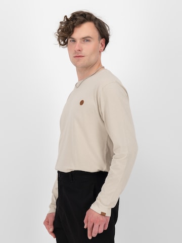 Alife and Kickin Футболка 'AlexAK' в Бежевый