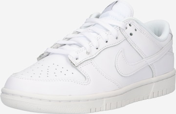 Nike Sportswear Sneakers low 'Dunk' i hvit: forside
