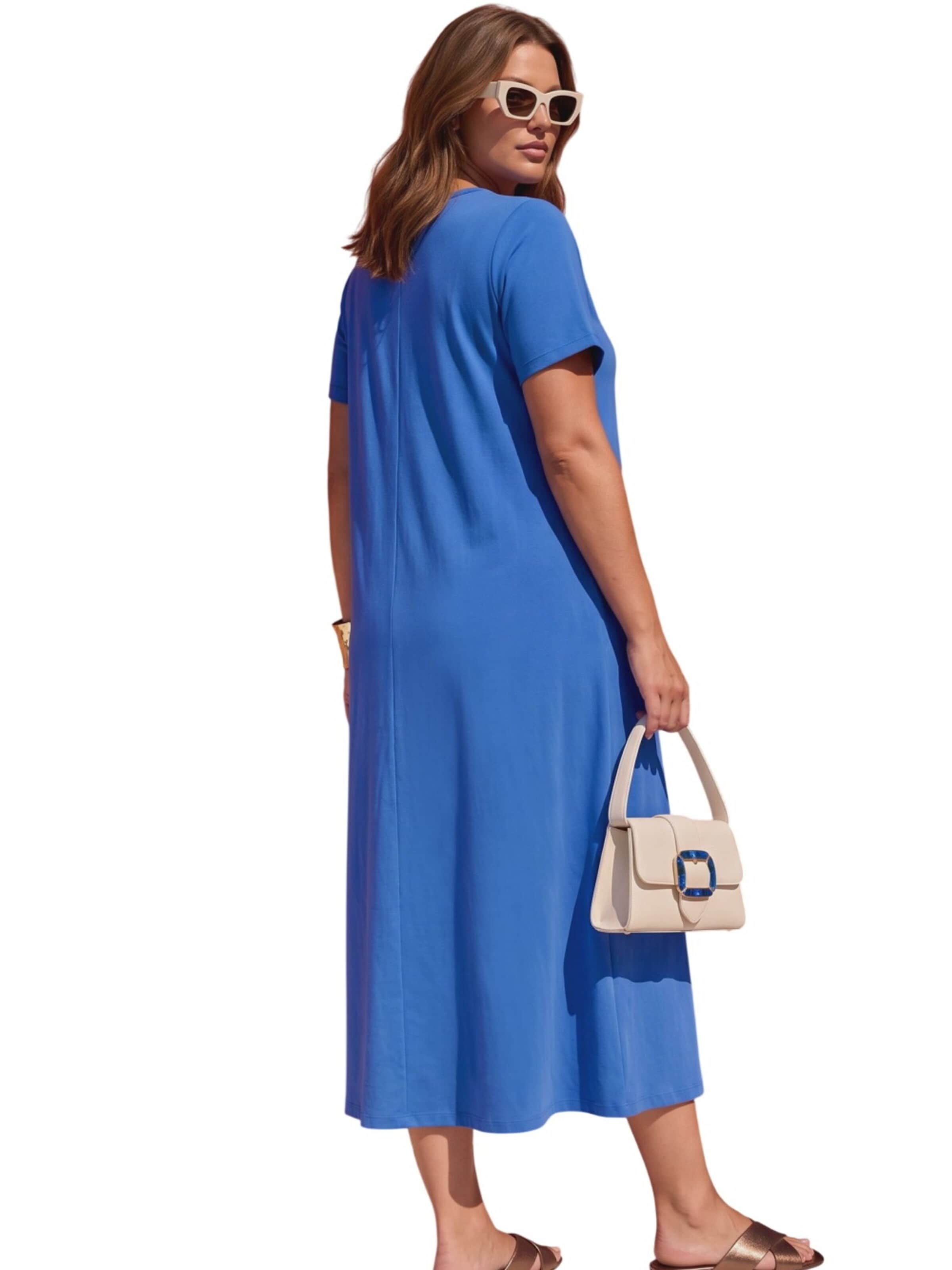 Shape Of You Dress in Blue