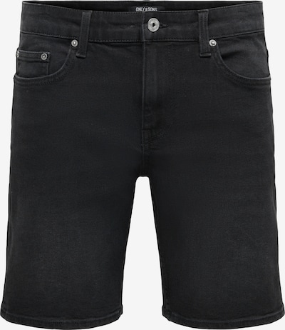 Džinsai 'Weft' iš Only & Sons, spalva – juodo džinso spalva, Prekių apžvalga