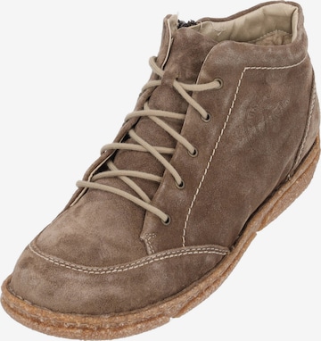 JOSEF SEIBEL Schnürstiefelette 'Neele 01' in Braun: Vorderseite