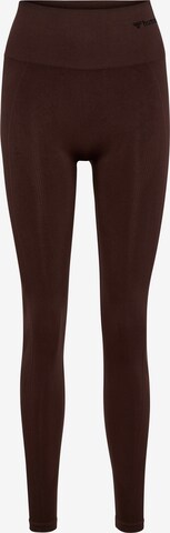 Pantalon de sport 'Tif' Hummel en marron : devant