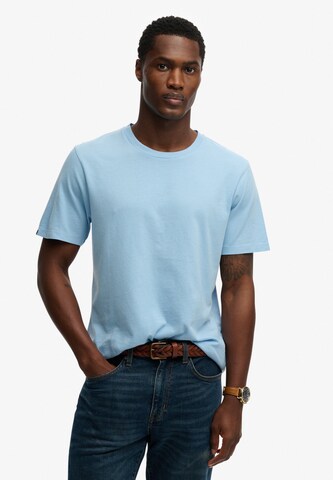 T-Shirt 'Classic Essential' Superdry & Co en bleu : devant