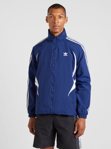 ADIDAS ORIGINALS Übergangsjacke in Blau: Vorderseite