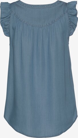 LASCANA Blouse in Blue