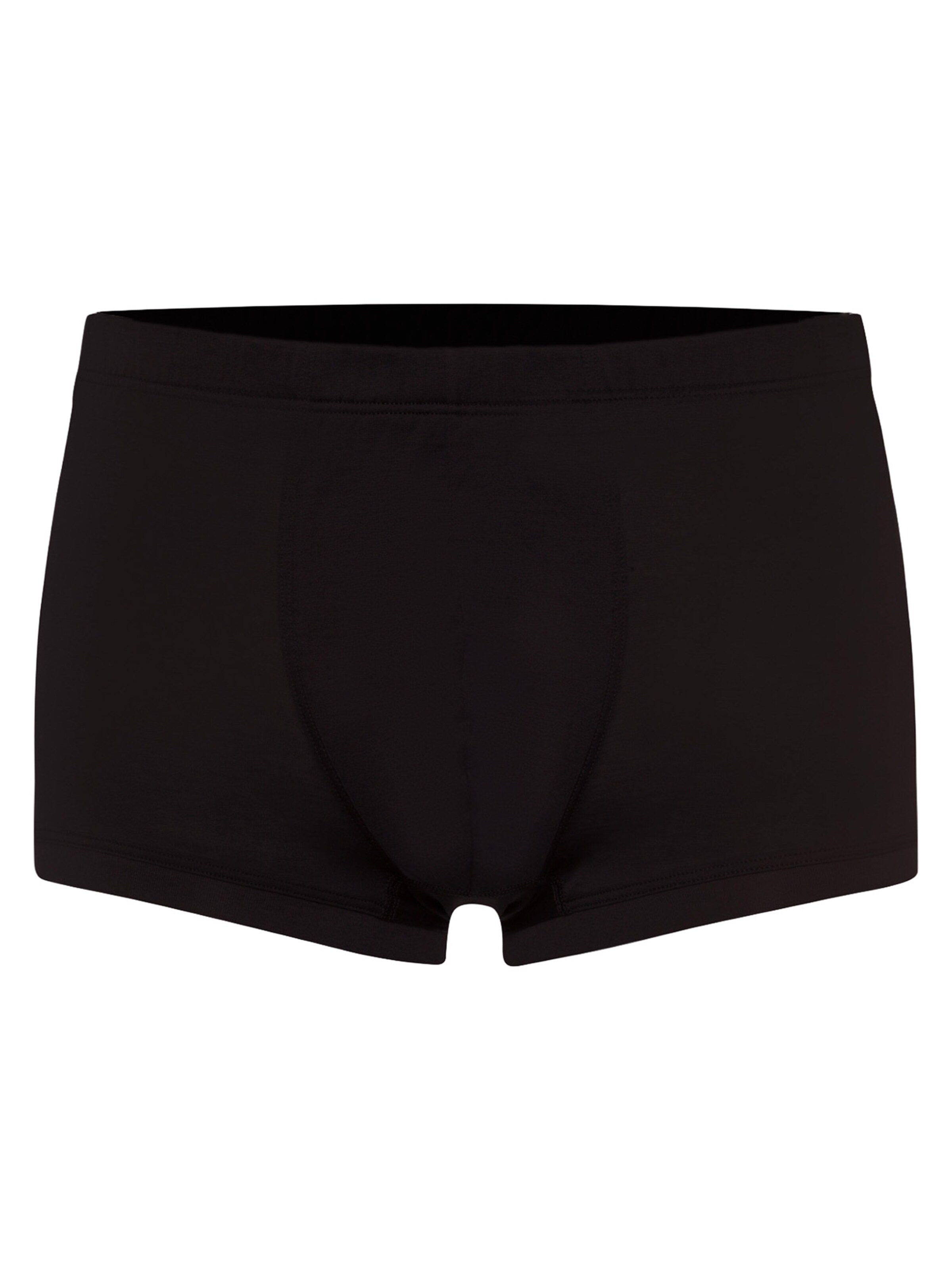 Hanro Boxer shorts 'Cotton Sporty' in Black: front