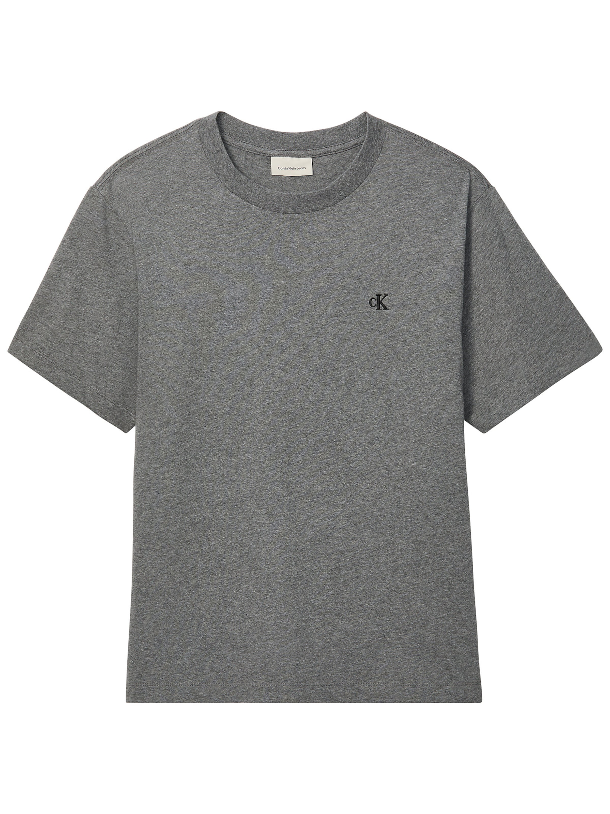T-Shirt Calvin Klein Jeans en gris : devant