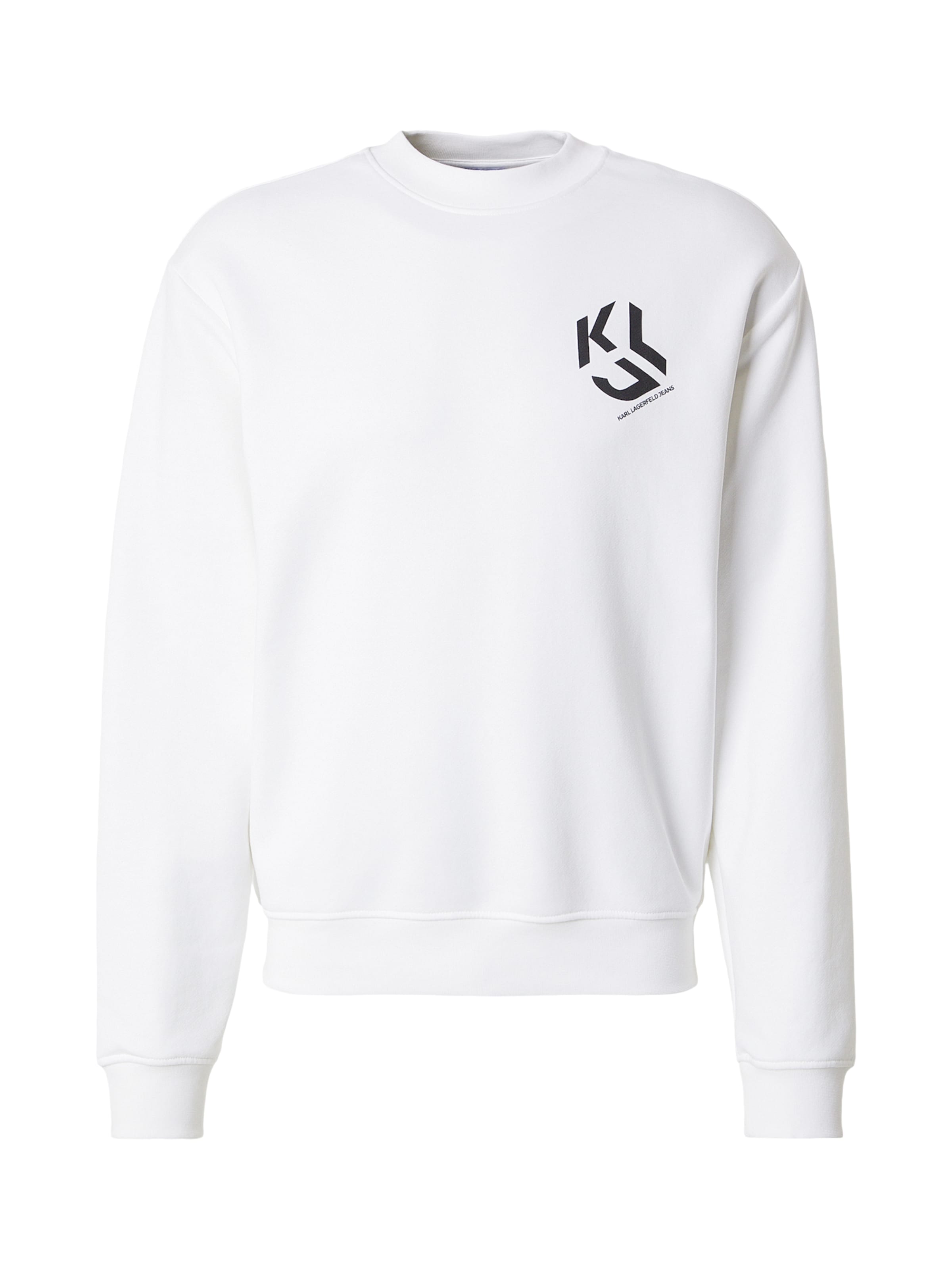 KARL LAGERFELD JEANS Collegepaita värissä valkoinen: etupuoli