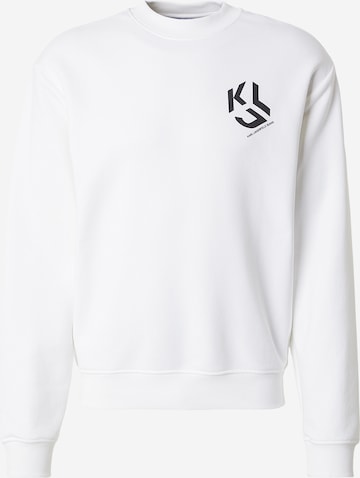 KARL LAGERFELD JEANS Collegepaita värissä valkoinen: etupuoli