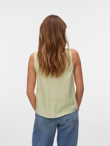 VERO MODA Blouse 'VMBumpy' in Groen
