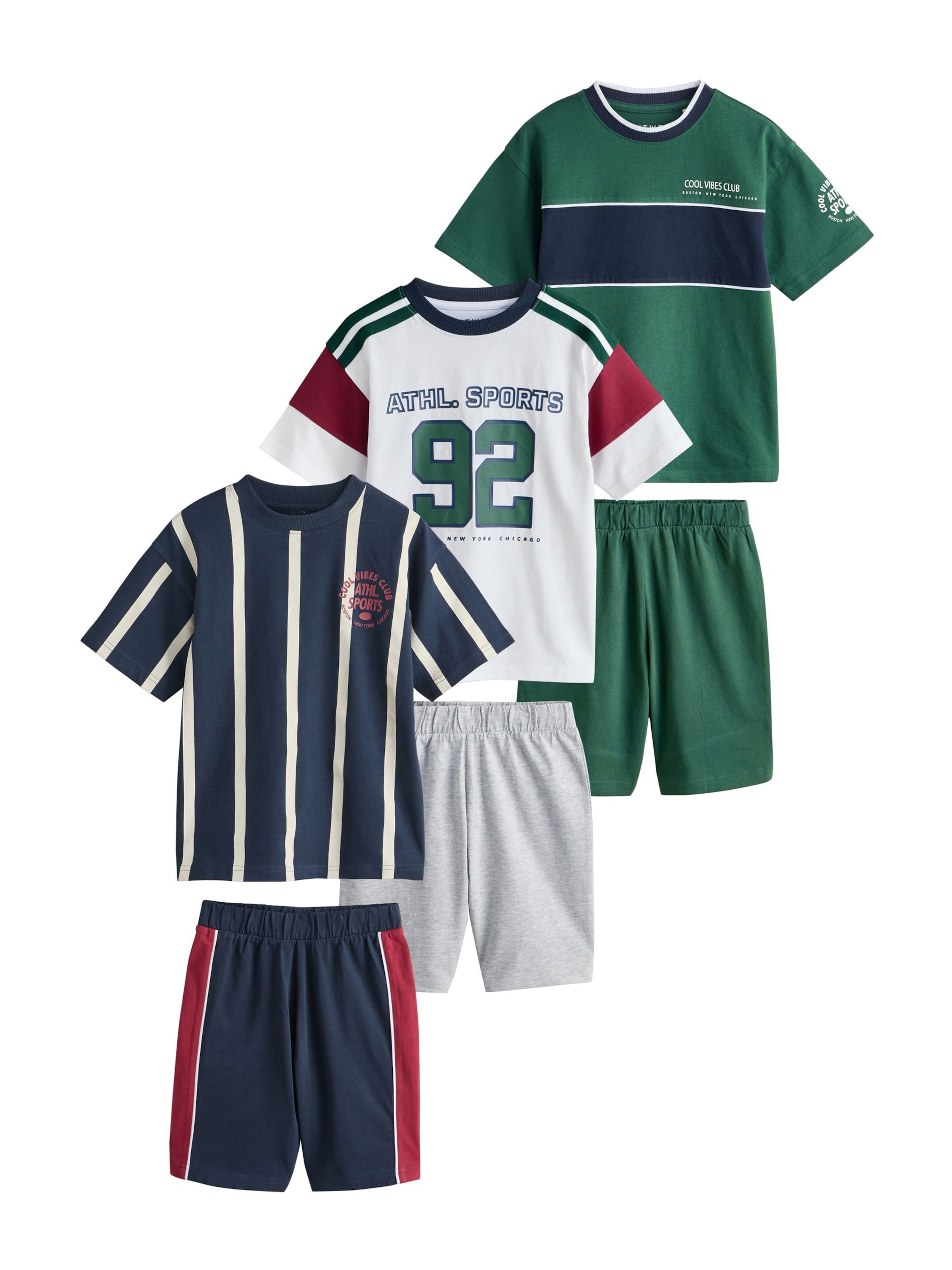 Pigiama di Next in blu: frontale