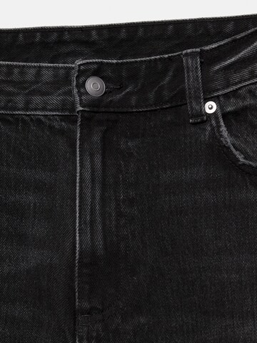 Pull&Bear Bő szár Farmer - fekete