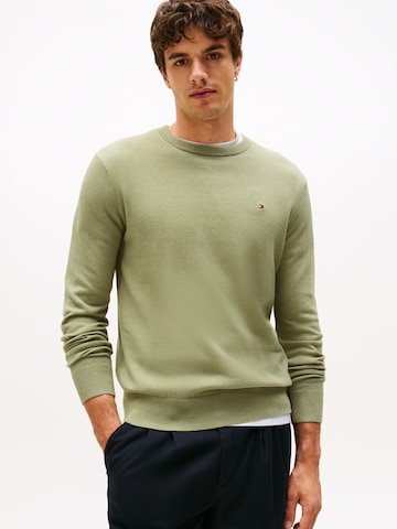 TOMMY HILFIGER Свитер в Зеленый: спереди