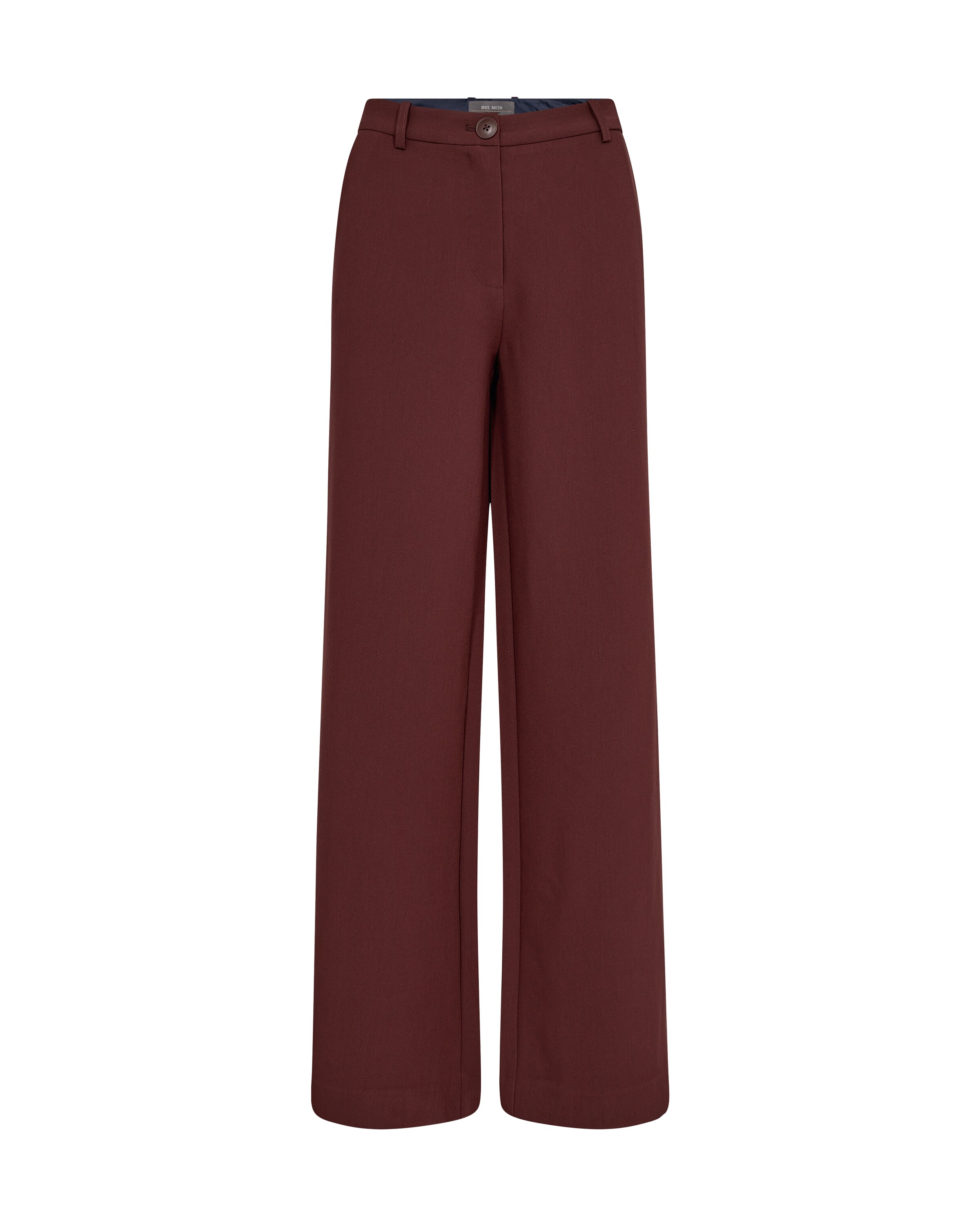 MOS MOSH Regular Pants in Brown: front